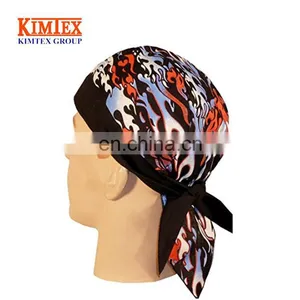 Skull Cap Biker Caps Headwraps Doo Rags thumbnail-2