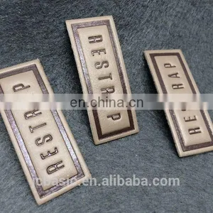 Fashion Design Leather Patch Labels for Men Jacket thumbnail-4