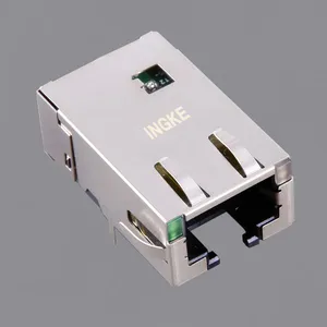 JT4-1108HL YKTD-8319NL Single Ports 10G Base-T RJ45 Magjack Connectors thumbnail-1