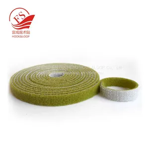 Soft Hook Loop Fastener Tape Double Sided Hook and Loop Tape thumbnail-1