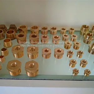 Brass Reducing Bushing F1/8xM3/8, BSP ,BSPT,NPT,G,ZG Reducer Adaptor thumbnail-3