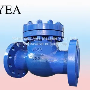 ANSI API Forged Steel Cast Steel Stainless Steel Flanged Weld Swing Lift Check Valve thumbnail-1