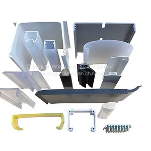 Extrusion and Injection Plastic Profiles,Machining Extrusion Plastic Profile, Plastic Linear Rail Factory,Plastic Injection Products thumbnail-1