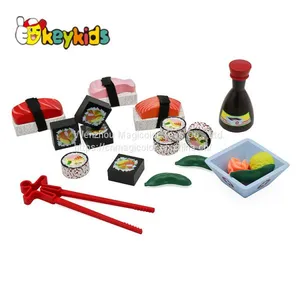 New Arrival Simulation Mini Wooden Sushi Toys for Kids Pretend Play W10B273 thumbnail-1