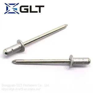 Pop Rivets Aluminum Body Steel Mandrel Dome Head Blind thumbnail-3
