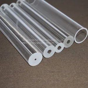 Thick Wall Boiler Tube Quartz Tube With Round Inner Hole thumbnail-4