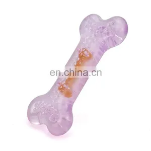 Soft TPR Bone Toy Dog Bone Chew Toys Dog Chew Toy Toothbrush thumbnail-3