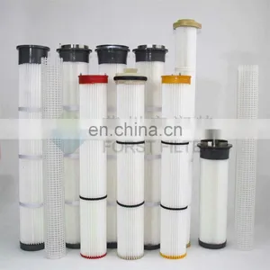 FORST 99.95% Efficiency Spunboded Fabric Polyester Pleated Cartridge Filter Supplier thumbnail-6