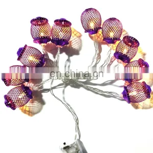 10L Led New Design Christmas Tree Decoration Purple Iron Ball Ceiling Light Price String Wall Modern For Home Decor Lighting thumbnail-5