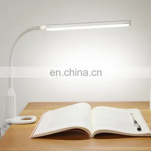 Clip Desk Lamp 3 Modes Clip Holder USB Power Led Table Lamp Reading Book Light for Desktop Bedside thumbnail-2