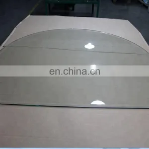 Customize Size Safety Clear Tempered Glass for Modernize Office Glass Chair Mat thumbnail-5