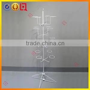 Fashion New Style Matel Spining Wrought Iron Wire Display Rack thumbnail-1