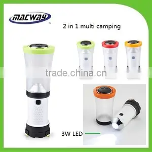 2in1 Multifunction 3W Led Camping Lantern thumbnail-1