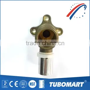 Free Sample Floor Heating 16mm Chrome-plated Pipe Union With Top Brass Material thumbnail-3
