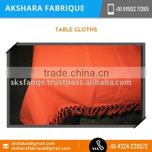 Flawless Finished Cotton Table Cloth With Distinctive Style thumbnail-6
