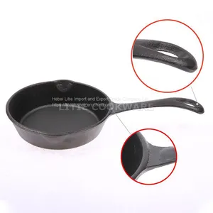 6.5 Inch-10.25 Inch Pre-Seasoned Cast Iron Round Skillet Fry Pan Set Skillet Manufacturer thumbnail-5