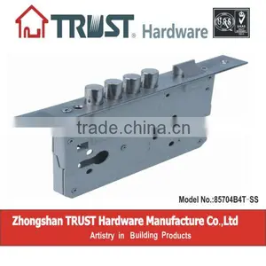 TRUST 4 Round BOLT High Security Mortise 70mm Backset Lock Body thumbnail-1