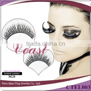 Hand Fashion Black Synthetic Good Quality Package False Eyelashes thumbnail-1