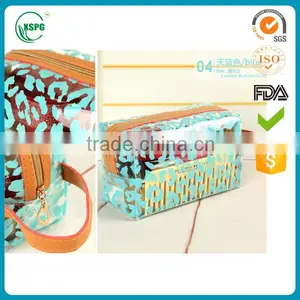 Customized Printed PVC Clear Handled&zipper Plastic Packaging Bags for Garment thumbnail-1