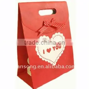 2015 New Design Christmas Paper Bag Art , Paper Bag Manufacturer thumbnail-3