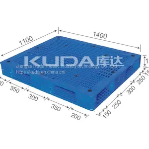 Warehouse Anti-static of China Manufacturer 1411A WGSM PLASTIC PALLET thumbnail-1