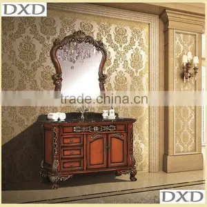 Cherry Shaker Bathroom Cabinet thumbnail-1