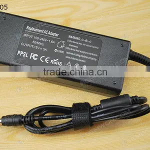 High Copy Laptop AC Power Adapter for TOSHIBA 15V 5A 6.3*3.0mm 75W thumbnail-2