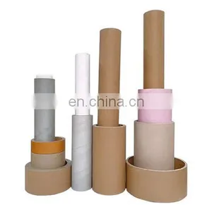 Stretch Film Use Brown Kraft Paper Tube Paper Core thumbnail-5