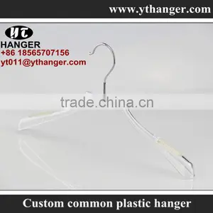 IMY-468 Transparent Cheap Plastic Cloth Hangers thumbnail-1
