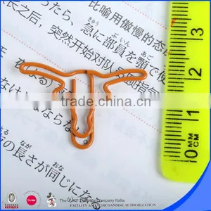 Customized Color Wire Deer Shape Paper Clips thumbnail-5