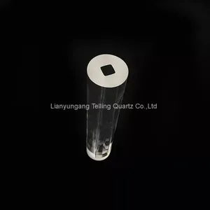 Clear Thick Wall Quartz Tube Fused Quartz Glass Tube Pipe thumbnail-3
