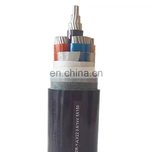 3 Core 4 Core 5 Core 16mm 25mm 35mm 95mm Aluminum/Copper Core Steel Wire PVC/XLPE Underground Power Armoured Cable thumbnail-4