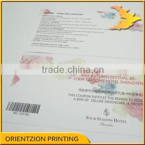 Anti Tamper Ticket, Variable Data, Bar Code Ticket, Gift Vouchers, Food Vouchers. thumbnail-3