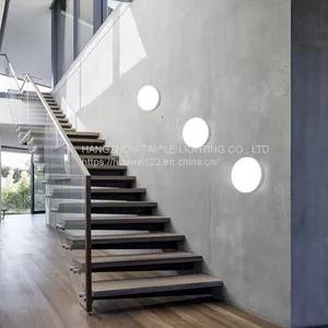 Hot Sales LED Circular Oval Indoor Waterproof Bathroom Ceiling Light Aisle Household High Light Damp Mositure-proof Lamp thumbnail-1
