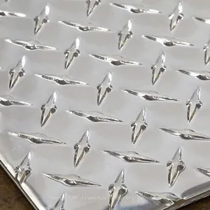 1200 Aluminum Diamond Plate for Wind Tower Internals & Marine Decking– Truck Bed, Loading Ramps, Cold Storage Floors (Non-Slip, T6, 0.4-8mm) thumbnail-2