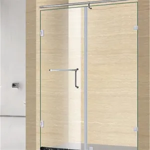 Glass Shower Doors for Luxury Bathrooms - 9mm Bronze Tinted Tempered Glass thumbnail-3