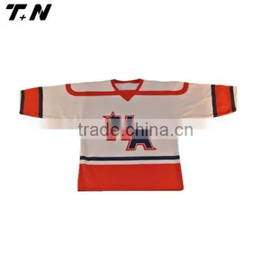 Custom Made Dye Sublimation Printing Hockey Jersey thumbnail-1