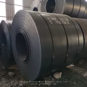 Large Stock 5mm 6mm Thickness Carbon Steel Coil ASTM A36/Q235 Wholesale Good Price Hot Rolled Steel Coils thumbnail-1