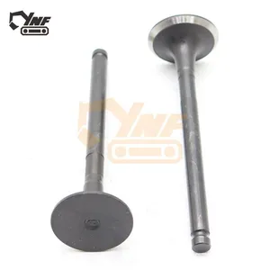 ZX200 6BG1 Exhaust Valve 1125520830 New Iron Steel Spare Parts for Excavator Engine for Construction Manufacturing Plant thumbnail-3