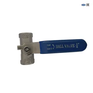 Threaded End ANSI Stainless Steel Ball Valve Manual Operated Water Gas Valve thumbnail-4