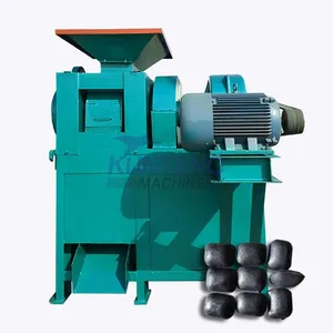 Charcoal Briquette Manufacturing Machine Wood Charcoal Briquette Making Machine Sawdust Charcoal Press Machine EPC thumbnail-1