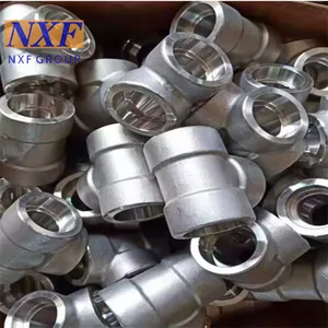 NXF UNS N10276 2.4819/NiMo16Cr15W/C276 OD DN15-1200 Class 3000-9000 Nickel Alloy Forging Technology Socket Welding Tee thumbnail-3