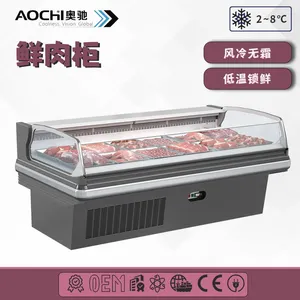 Meat Product Refrigerated Cabinet，Supermarket Beef Counter thumbnail-4