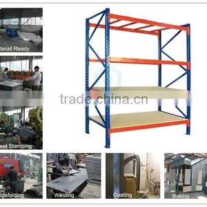 Heavy Duty Warehouse Furniture Stainless Steel Storage 4 Tier Warehouse Shelving thumbnail-3