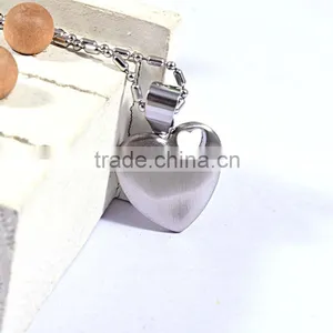 Most Popular Products Engravable Stainless Steel Heart Pendant thumbnail-2