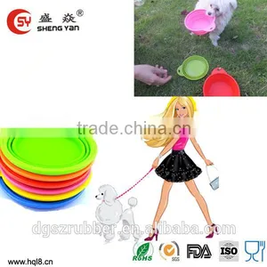 Silicone Dog Bowl for Cocker Spaniel thumbnail-1