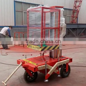 Mini One Man Used Aluminum Electric Man Lift thumbnail-5