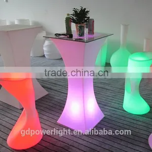 PE Plastic Bar Table With LED Light and Remote Control YXF-6211A thumbnail-4