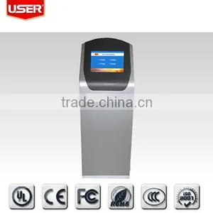 Full hd Metro 19inch Dual Touch Screen Kiosk With Transparent Lcd Display WIFI Muli Function thumbnail-1