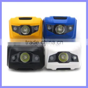 Super Mini High Power Headlamp Outdoor Waterproof Red Flashlight thumbnail-1